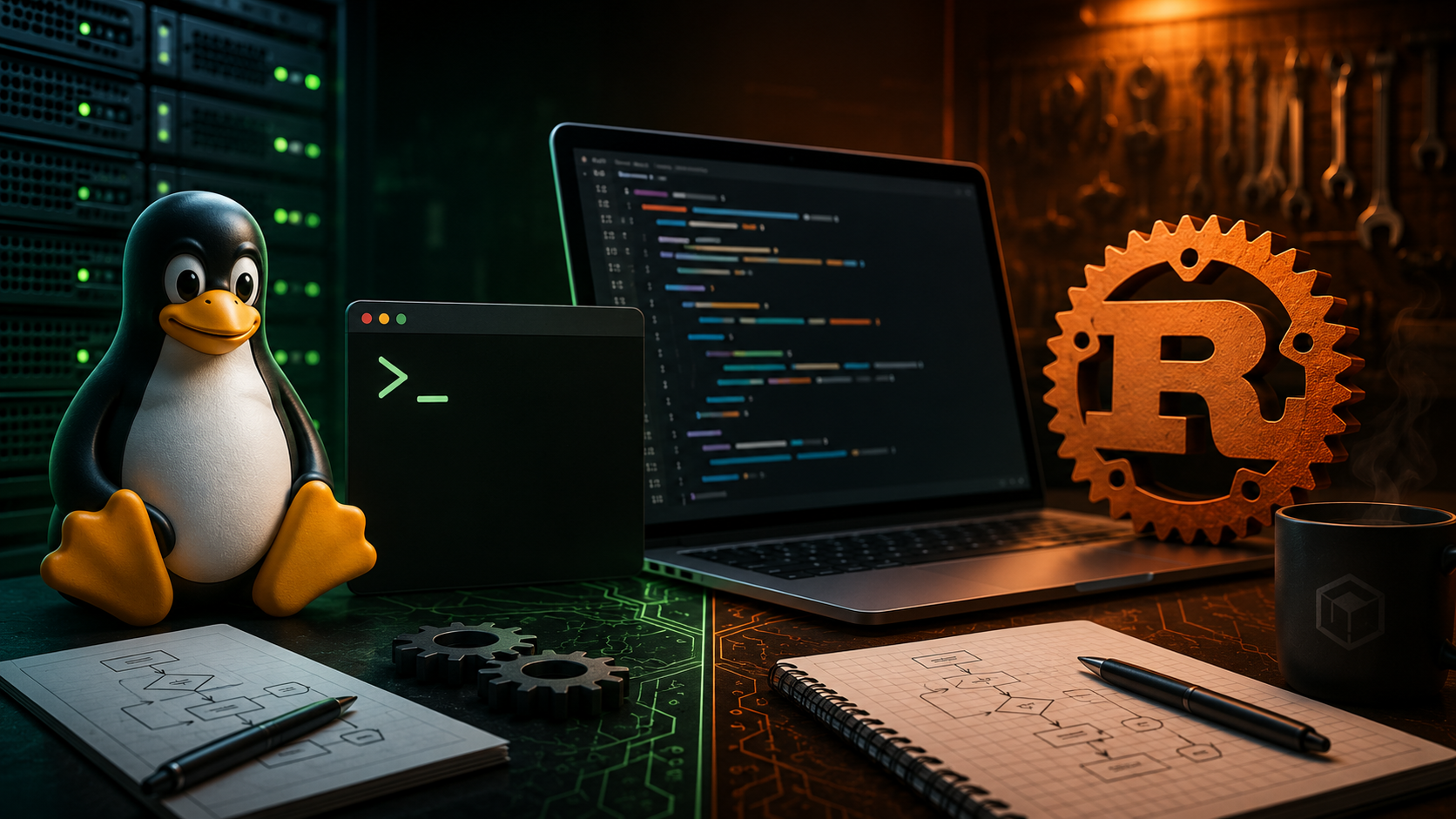 Por Que Estou Aprendendo Rust e Shell Script Para Entender Linux Mais Profundamente?