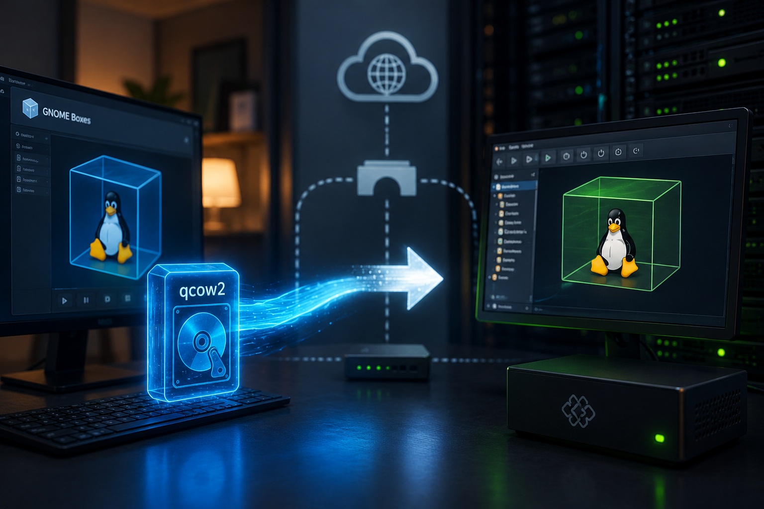 Migrando uma VM do GNOME Boxes para o Virt-Manager: O Processo de Investigação Que Revelou Dois Problemas Diferentes